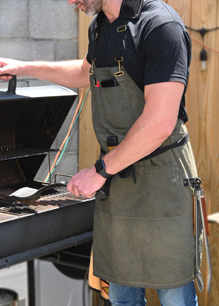 For the Ultimate BBQ Experience, Choose Our “Ice-Pron” Apron