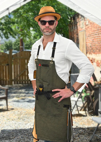 Our High Quality BBQ Apron is Full of Functionality and Made to Last